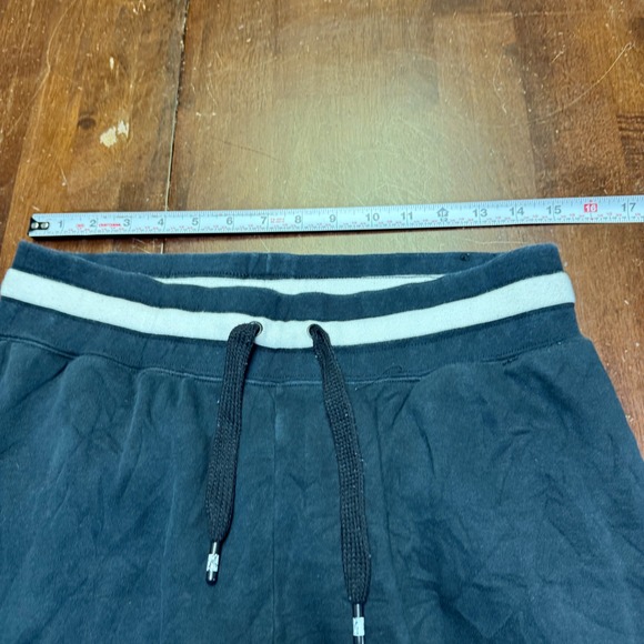 Nike Air Men Black Jogger Sweatpants Fleece‎ Lined Size Medium 30x30 - Picture 4 of 10